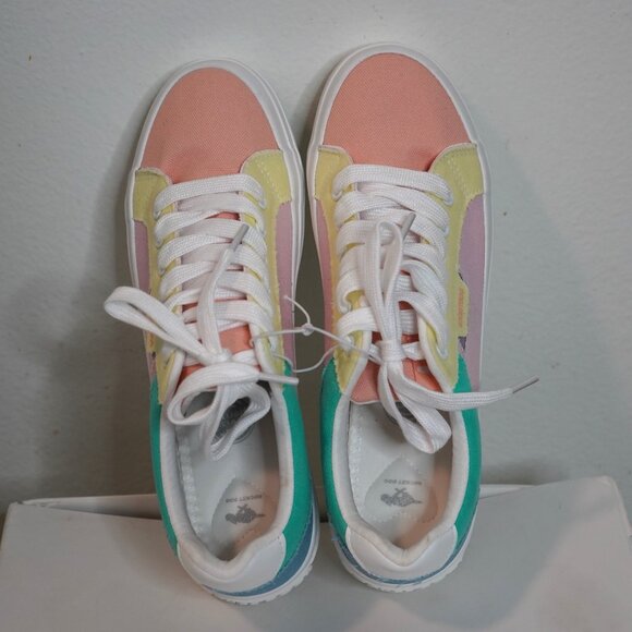 Rocket Dog Cheery Plush Foam Comfort Summer Sneaker Size 9 / Color Block Rainbow - Picture 6 of 12